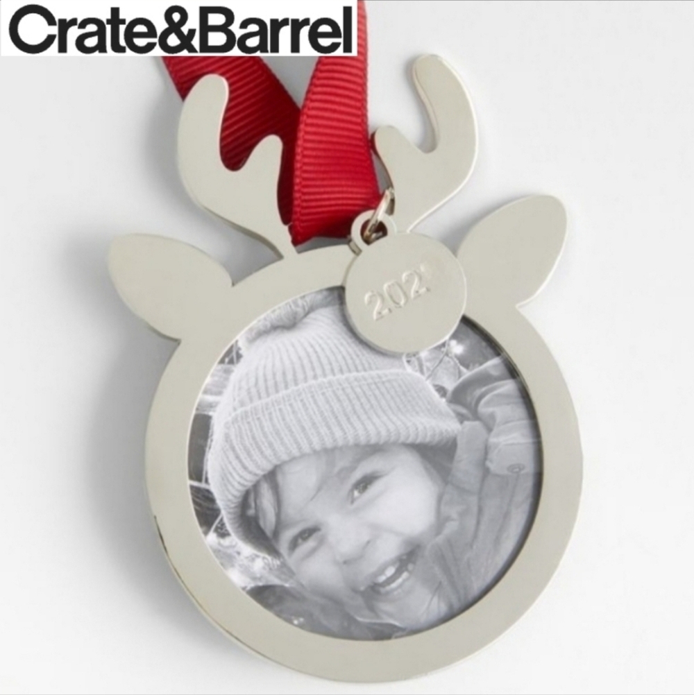 2023 Christmas Reindeer Frame Ornament